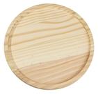 Tábua para pizza 28cm com rebaixe de 25 cm Tábua para pizza 28cm com rebaixe de 25 cm