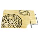Tábua para queijo Cheese com cortador inox 35x24x1cm -Dynasty Tábua para queijo Cheese com cortador inox 35x24x1cm -Dynasty