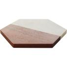 TÁBUA PARA SERVIR 2x25x29cm MARMORE BRANCO LIBBEY URBAN