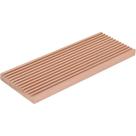 Tábua Para Servir 2X40X14Cm Madeira Natural