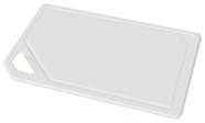 Tábua Placa De Polietileno Carnes 30cmx50cmx10mm branca alca lateral canaleta (consulte cores disp.)