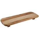 Tábua Provence Servir 50cm Design Rústico Madeira Teca FCS Acabamento Natural Tramontina