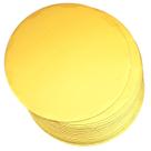 Tábuas de bolo qiqee Gold Round 30,48 cm, 40 pacotes, de qualidade alimentar
