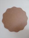 Tabuleiro cru Para Bolo 45 Cm margarida mdf 6mm xalu
