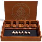 Tabuleiro de madeira Shut The Box Dice Game VAMSLOVE para mais de 2 jogadores