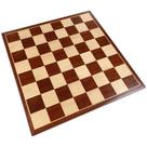 Tabuleiro de Xadrez Erebus 33x33 cm em Madeira Incrustada