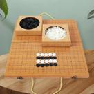 Tabuleiro dobrável Go Bowls and Imitation Jade Go Pieces 19x19