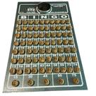 Tabuleiro E Bolinhas Numeradas 1 A 75 Plásticas 16 MM Para Jogo N1