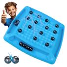 Tabuleiro Magnético Jogo De Xadrez ímã Portátil Pedras Brinquedo Educativo Damas Família Pais Filhos