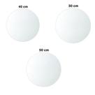 Tabuleiro Redondo Mdf Branco 30 / 40 / 50 Cm Promoção