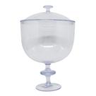 Taça Americana Acrílico Transparente com Tampa - 1,250L Taça Americana Acrílico Transparente com Tampa - 1,250L
