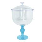 Taça americana excl. 1.250l c/ tampa pé azul bebê - lsc toys