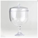 Taça Americana - Safira Com Tampa - 1,250 ml - 1 unidade - BlueStar - Rizzo