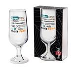 Taça amigos tornam risadas mais altas +caixa moldura 1980