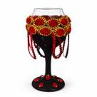 Taça Artesanal Pomba Gira Luxo Tecido 300 ml