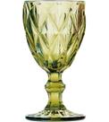 Taça Avulsa 350ml de Vidro Diamond Verde