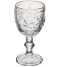 Taça Avulsa 50ml Para Licor Com Fio de Ouro New Butterfly Cristal Ecológico