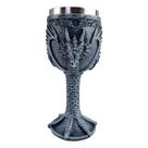 Taça Cálice Decorativa Dragão Relevo Para Champanhe Vinho