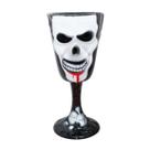 Taça Caveira Branca Halloween