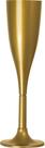 Taça Champagne Acrílica 120ml 56 Un Strawplast Festa