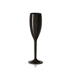 Taça Champagne Preto