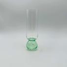 Taça Champanhe Bubble Glass Esfera Transparente e Verde 250ml