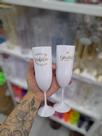 Taça champanhe personalizada frases