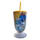 Taça com Canudo Os Jetsons Família Reunida - 600ml