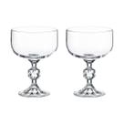 Taça Coupe de Cristal Bohemia 200 ml Claudia 2 Peças Taça Coupe de Cristal Bohemia 200 ml Claudia 2 Peças
