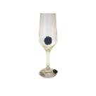 Taça Dama da Noite Rosa Negra Champagne 186ml