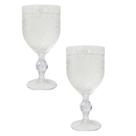 Taça de Água Acrílica Premium 400ml Suco Refresco Kit 2 pçs Taça de Água Acrílica Premium 400ml Suco Refresco Kit 2 pçs