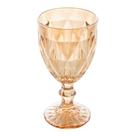 Taça de Água Diamond Âmbar Metalizado Vidro 325 ml Lyor
