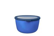 Taça de armazenamento de alimentos Mepal Cirqula 2000mL com tampa Vivid Blue