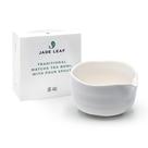 Taça de chá Jade Leaf Matcha Porcelain 530ml White Matte