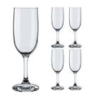 Taça de Chamapanhe de Cristal Casamento 180ml - 4 Unidades