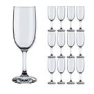 Taça de Champagne Cristal Espumante Transparente 180m 12 UN