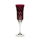Taça de champagne em cristal Strauss Overlay 225.107.152 190ml ametista