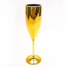 Taça de Champagne Metalizada Dourada 180ml - Elegância para Comemorações