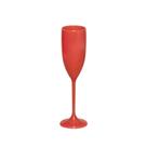 Taça de Champanhe 150ml Coral em Policarbonato Linha Tendências VEM
