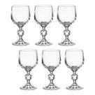 Taça de Cristal Bohemia 150 ml Claudia 6 Peças Taça de Cristal Bohemia 150 ml Claudia 6 Peças