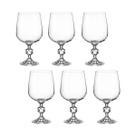 Taça de Cristal Bohemia 340 ml Claudia/Sterna 6 Peças Taça de Cristal Bohemia 340 ml Claudia/Sterna 6 Peças