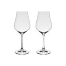 Taça de Cristal Bohemia 450 ml Tulipa 2 Peças