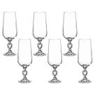Taça de Cristal Bohemia Para Cerveja 280 ml Claudia 6 Peças