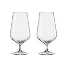 Taça de Cristal Bohemia Para Cerveja 380 ml Sandra 2 Peças