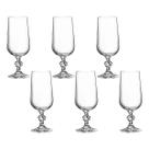 Taça de Cristal Bohemia Para Champanhe 180 ml Claudia/Sterna 12 Peças Taça de Cristal Bohemia Para Champanhe 180 ml Claudia/Sterna 12 Peças