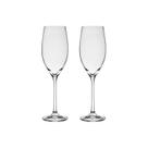 Taça de Cristal Bohemia Para Champanhe 230 ml Megan 2 Peças