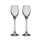 Taça De Cristal Bohemia Para Licor 65 ml Sophia 2 Peças