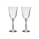 Taça de Cristal Bohemia Para Vinho 250 ml Angela 2 Peças Taça de Cristal Bohemia Para Vinho 250 ml Angela 2 Peças