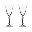 Taça de Cristal Bohemia Para Vinho 250 ml Parus 2 Peças