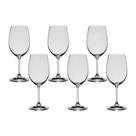 Taça De Cristal Bohemia Para Vinho 350 ml Roberta 12 Peças Taça De Cristal Bohemia Para Vinho 350 ml Roberta 12 Peças